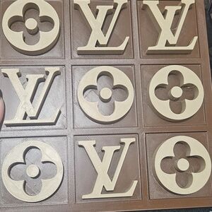 3D Printed Tic Tac Toe Set